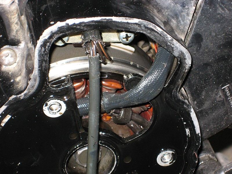 Drei Markierungen auf dem Limarotor Drei Markierungen auf dem Limarotor