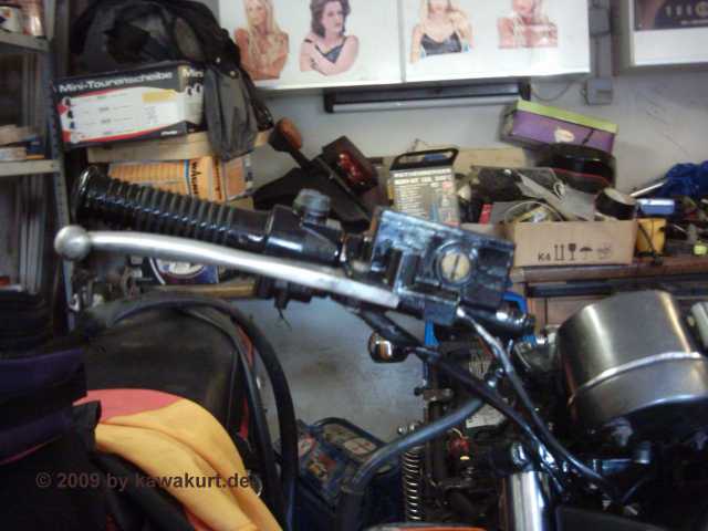 z250a lenkergriff rechts